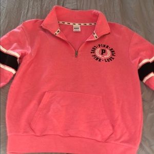 PINK zip up sweatshirt